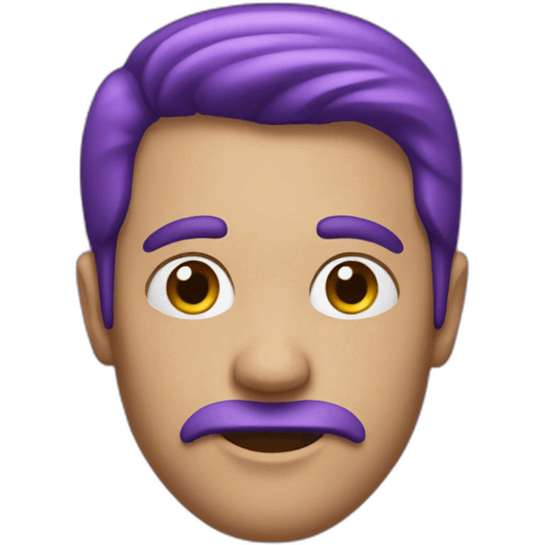 Purple guy emoji