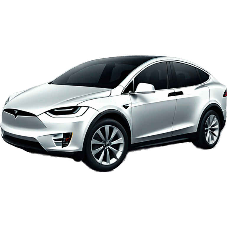 Tesla model x emoji