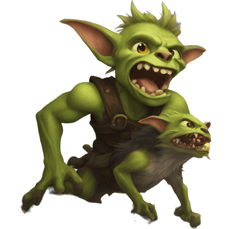 goblin on a worg  emoji