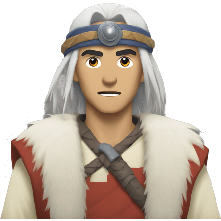 ashitaka from princess mononoke emoji