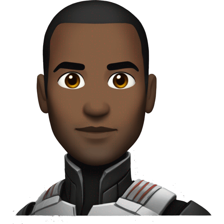 Male Commander Shepard from Mass effect emoji