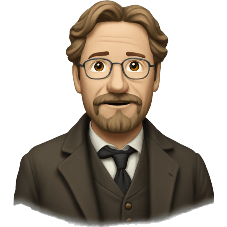 photorealistic Chekhov emoji