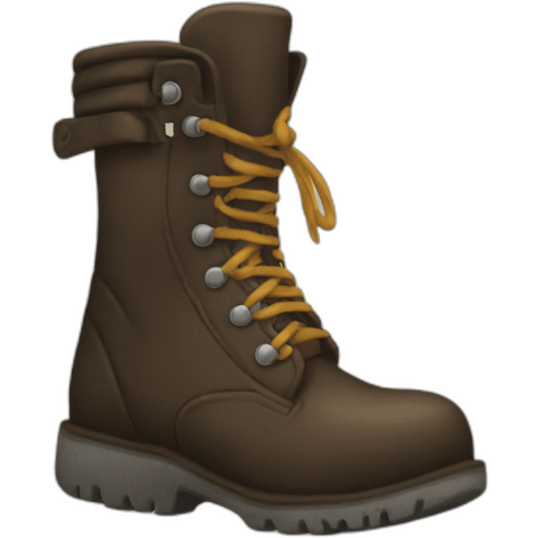 Dirty boot emoji