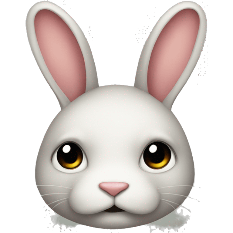 rabbit body unhappy emoji