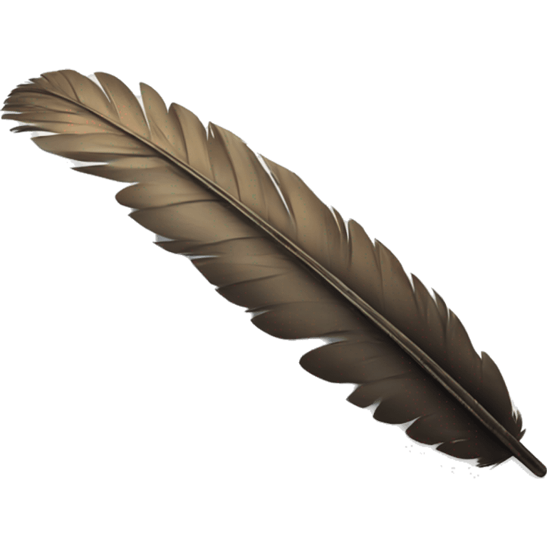 A feather flying out of an open laptop. emoji