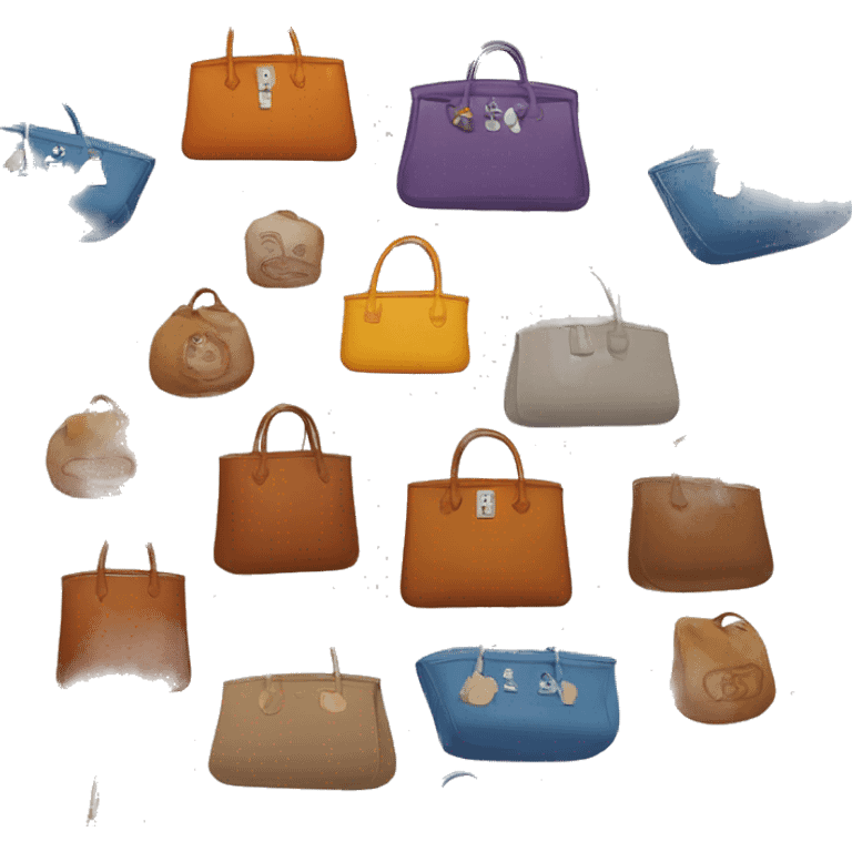 Bag Hermes  emoji