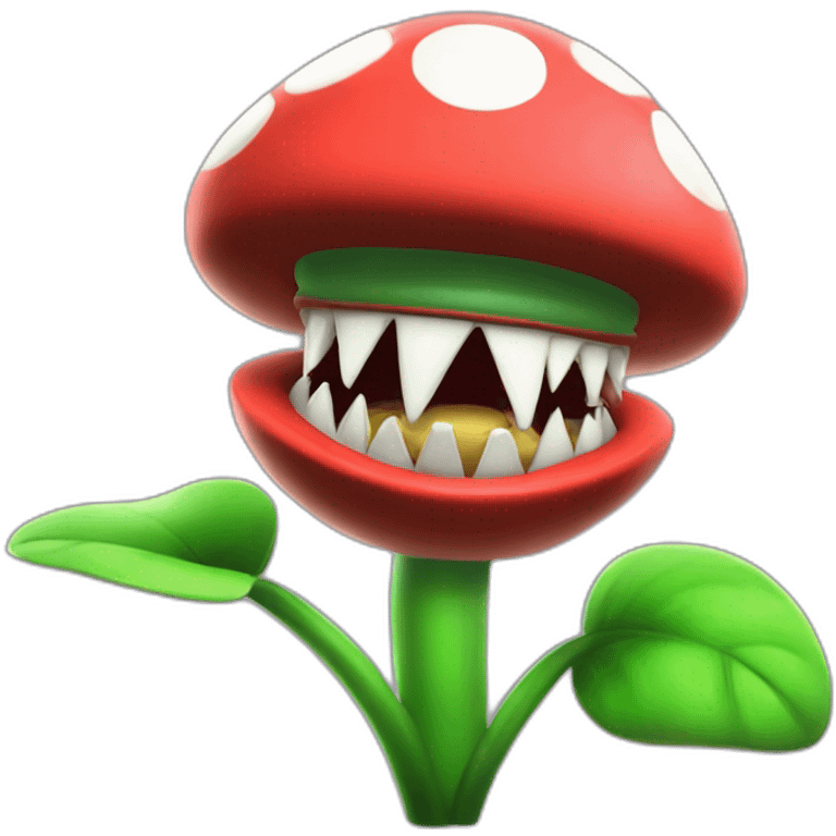 piranha plant in super smash bros emoji