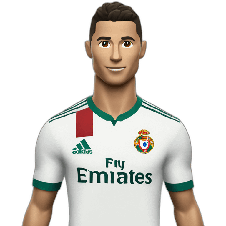 CR7 hold the WM Titel with Portugal Trikot emoji