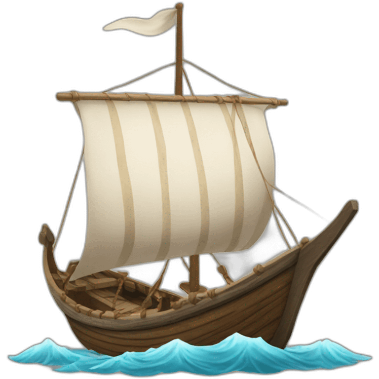 bateau viking emoji