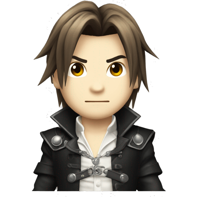 squall final fantasy 8 chibi emoji