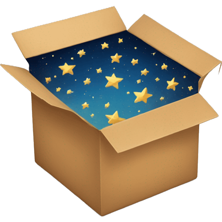 box with stars emoji