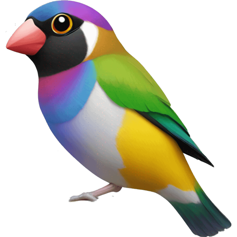 gouldian finch emoji