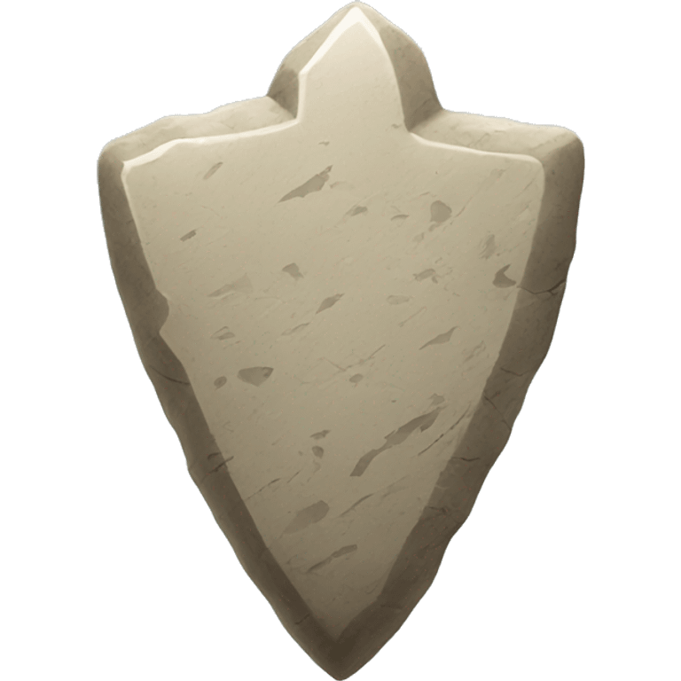 Stone arrowhead emoji