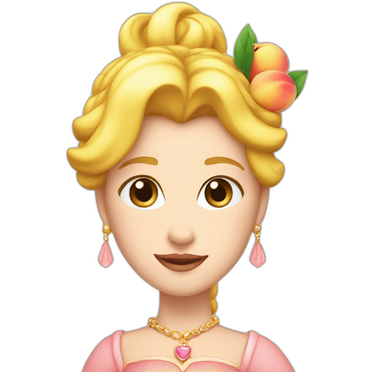 Princesse peach emoji