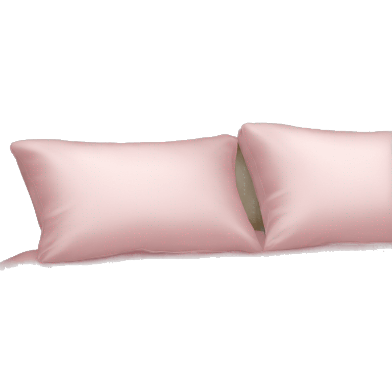 Light pink silk bed emoji