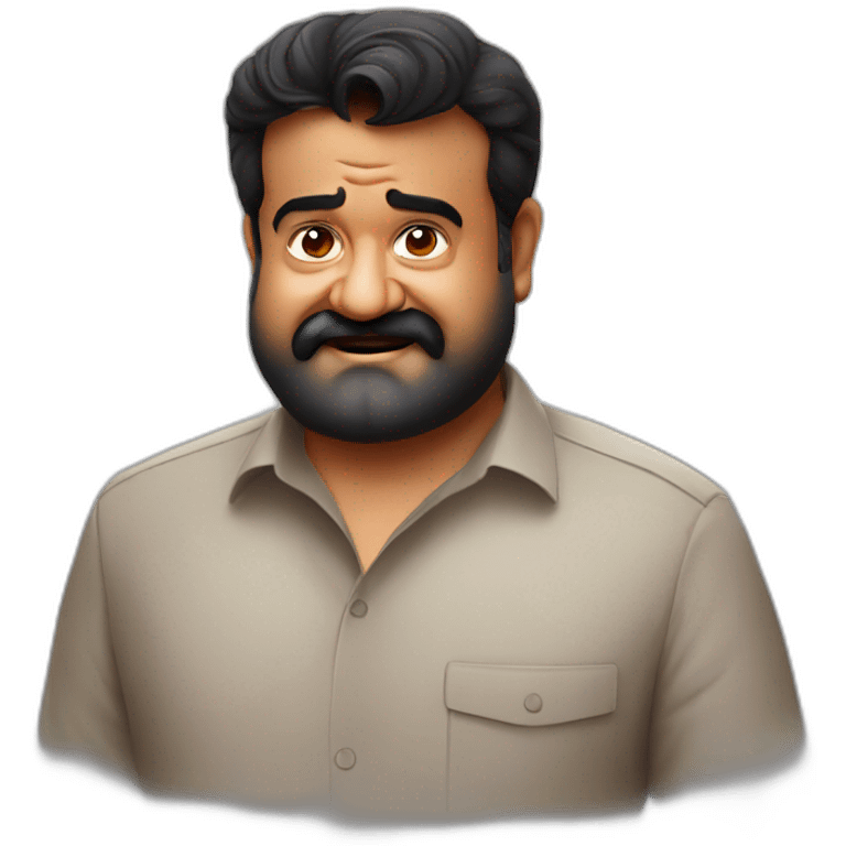 Actor mohanlal emoji