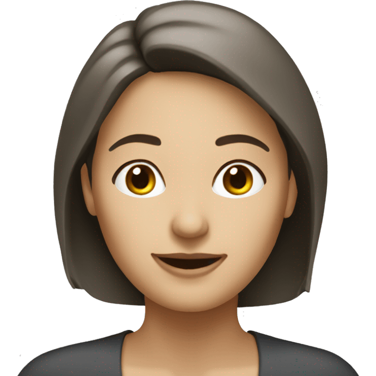 desk reception woman white emoji