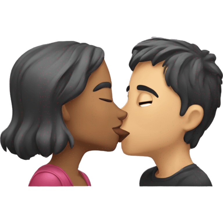 kiss-kiss emoji