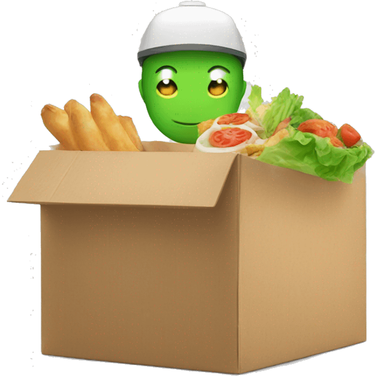 gojek food delivery emoji