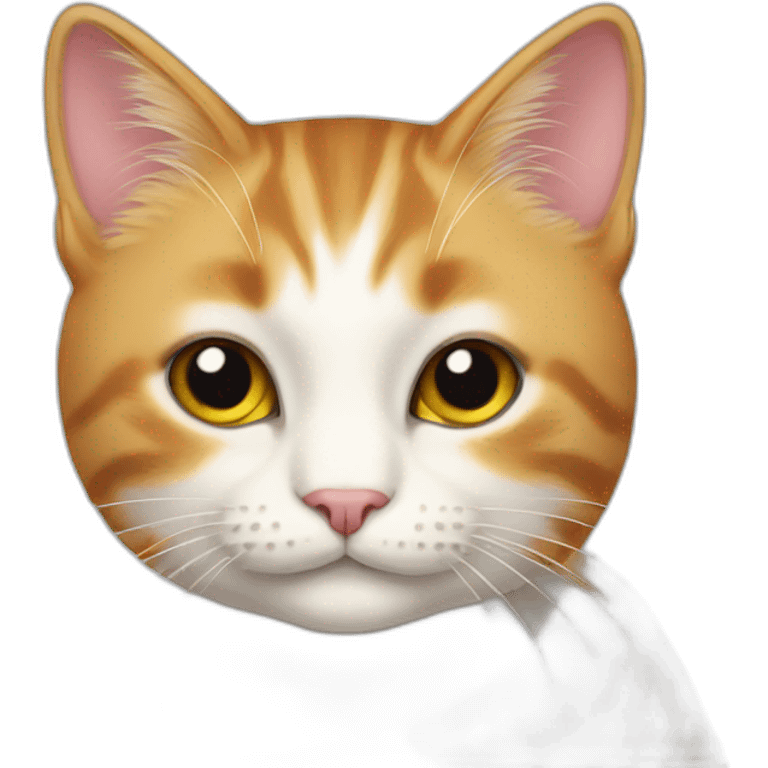 cat from gift box emoji