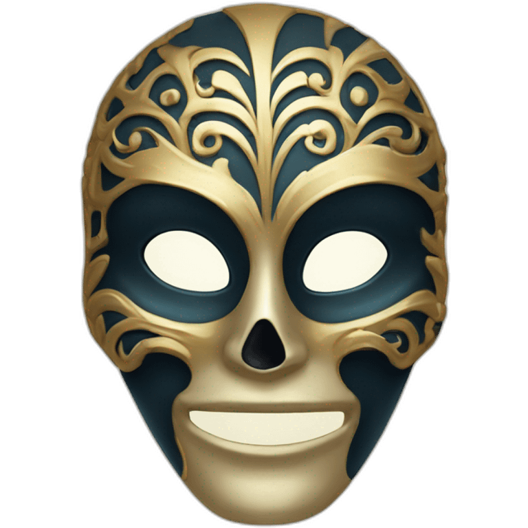 Masque fête des mort espagnol emoji