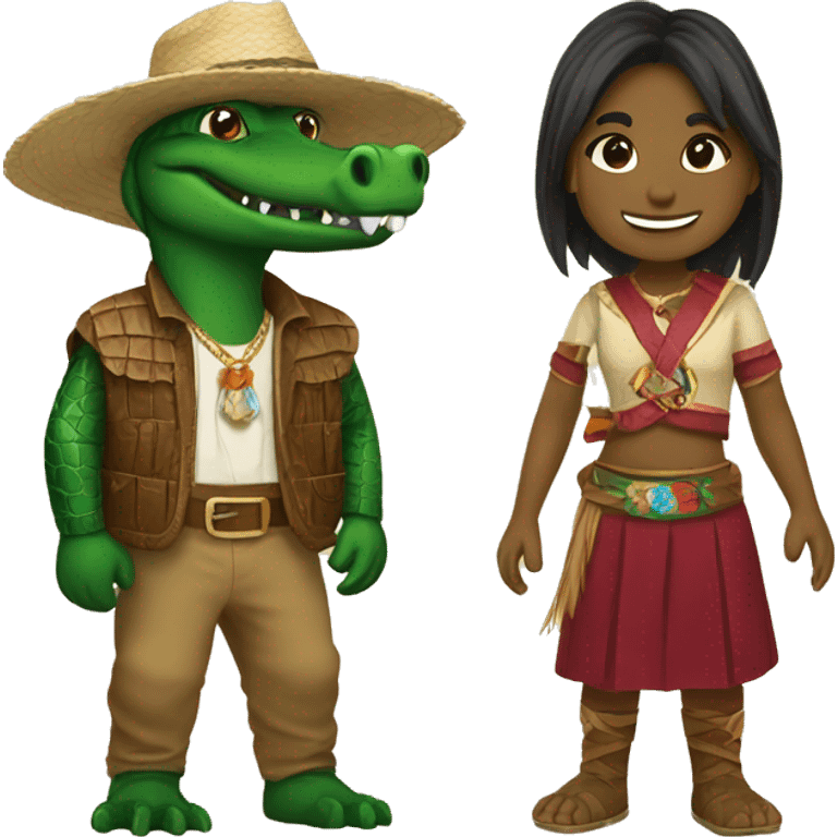 gator and seminole emoji