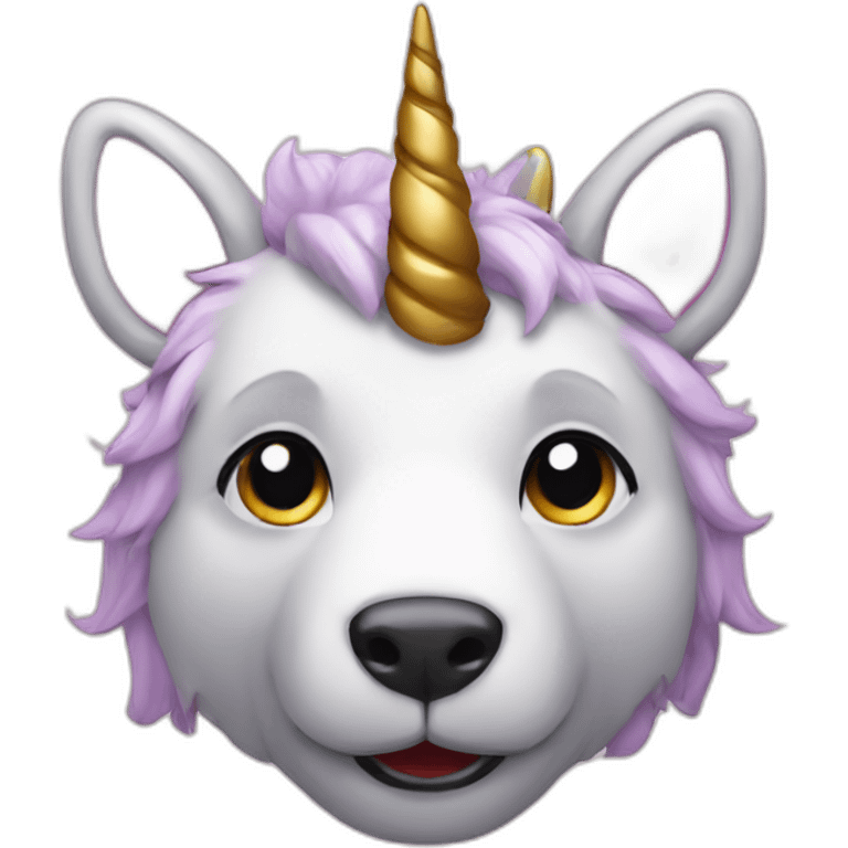 unicorn bear emoji