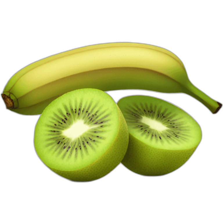 Banane-kiwi emoji