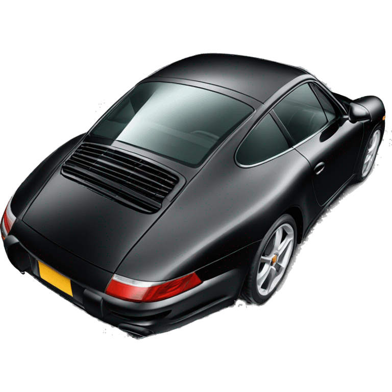 porsche 987 black emoji