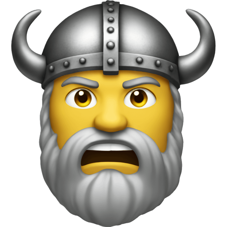 Viking evil emoji