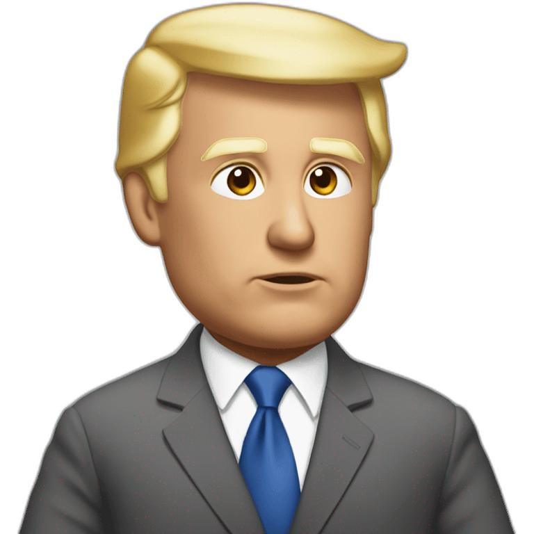 trump-participating-in-the-russia-recording emoji