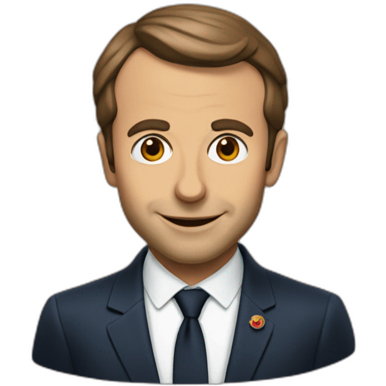 Emanuel Macron emoji