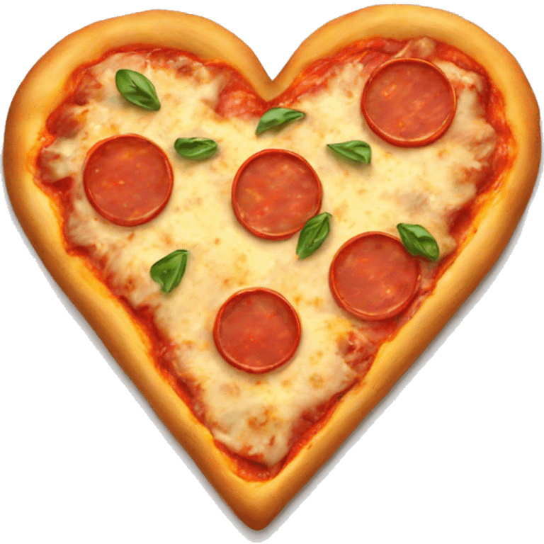 Pizza heart emoji