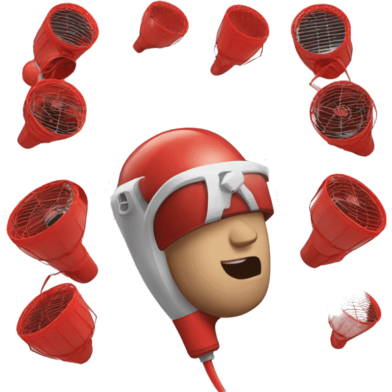 red fan blower lasko emoji