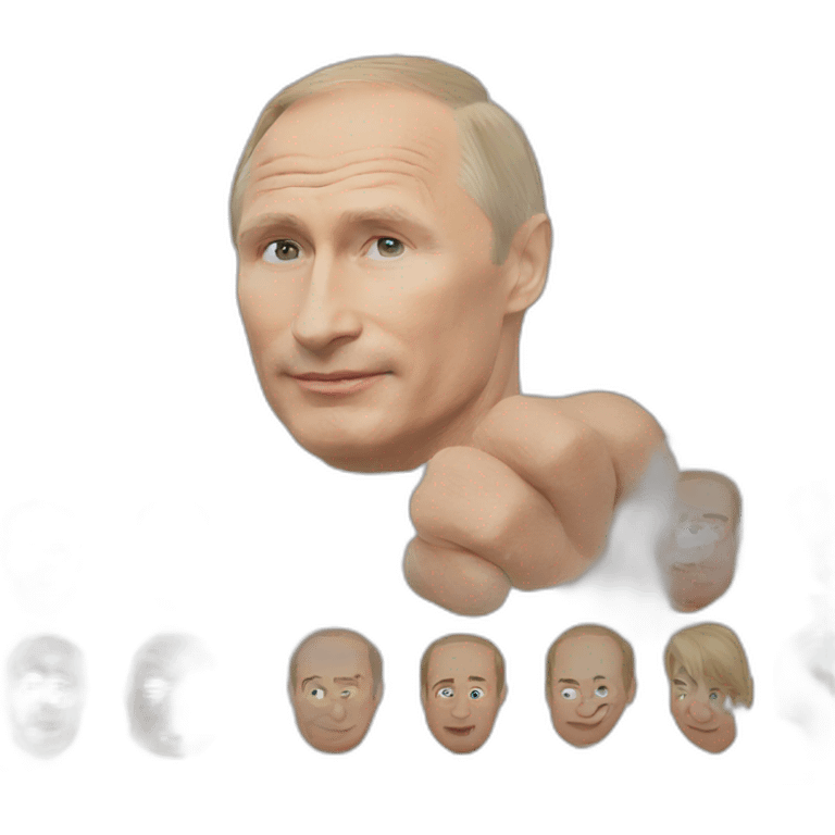 Putin puts a like emoji