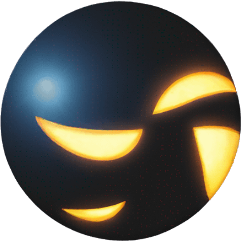 solar eclipse emoji