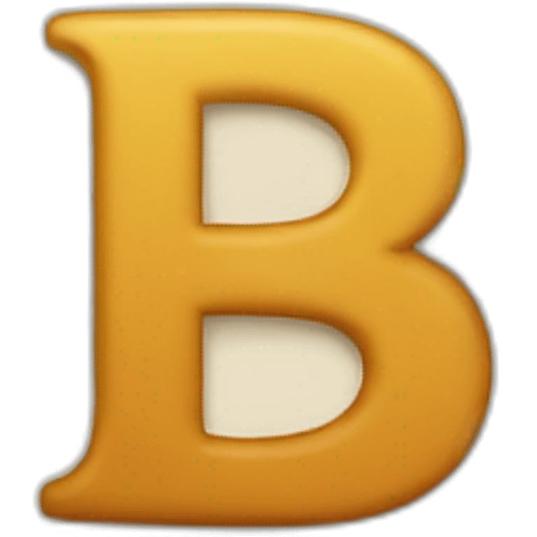 letter "b" emoji