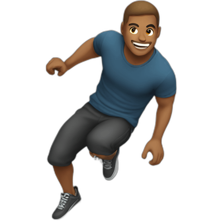 Parkour guy emoji