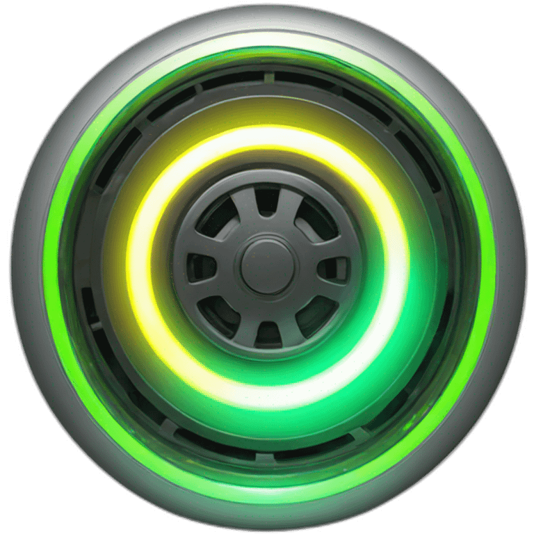 tuning wheel with led lights emoji