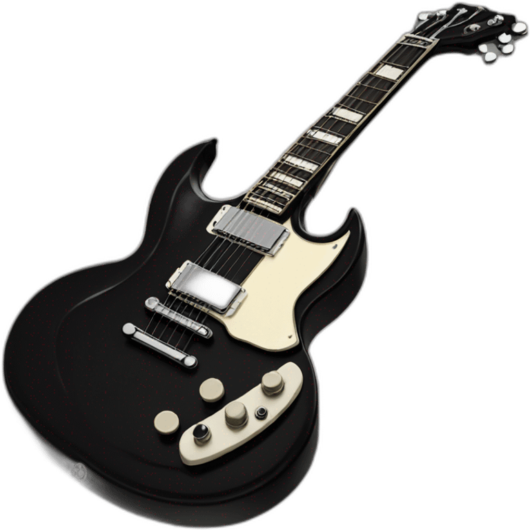 GIBSON SG TUTTA NERA emoji