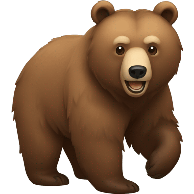 grizzly bear emoji