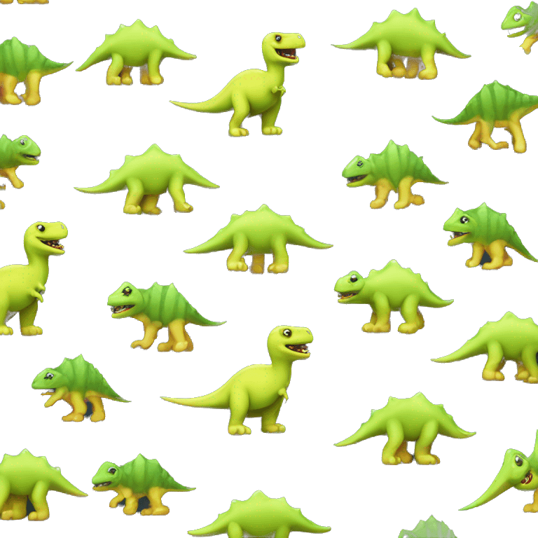 Dinosaur pokie emoji