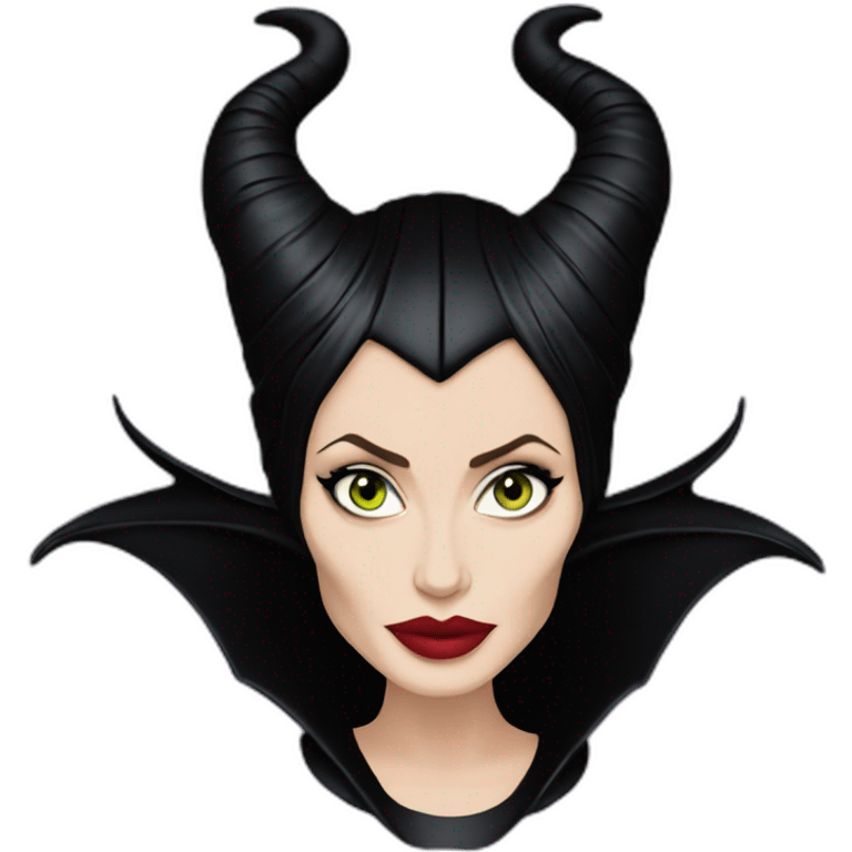 maleficent Angelina jolie emoji