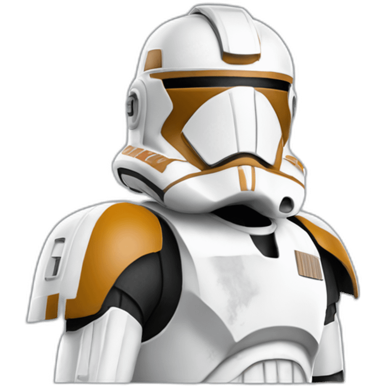 Star Wars. Clone trooper phase 2. Order Sixty Six emoji