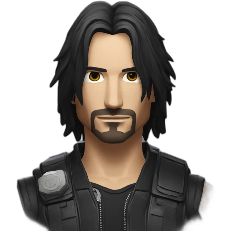 Johnny Silverhand Cyberpunk 2077 emoji