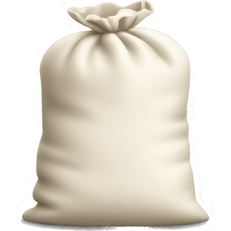 Small bag of white flour  emoji