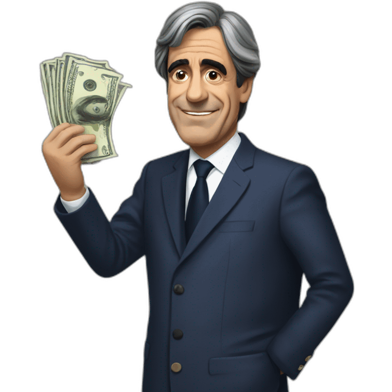 fillon give the money emoji