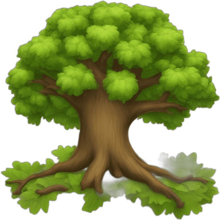 oak tree emoji