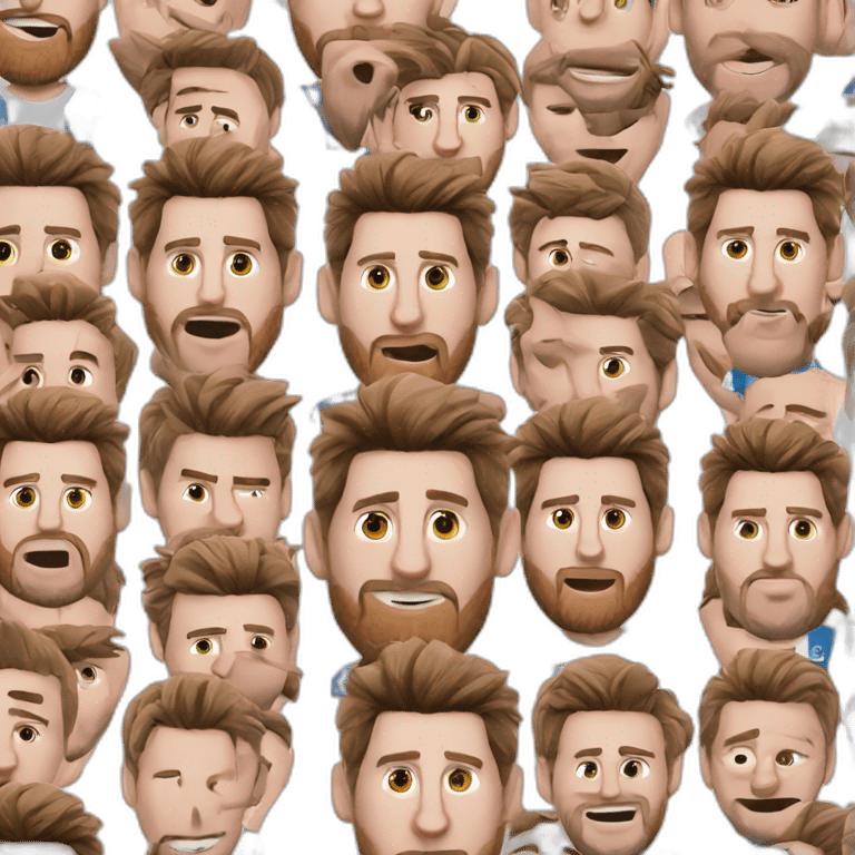 Messi coupe du monde emoji