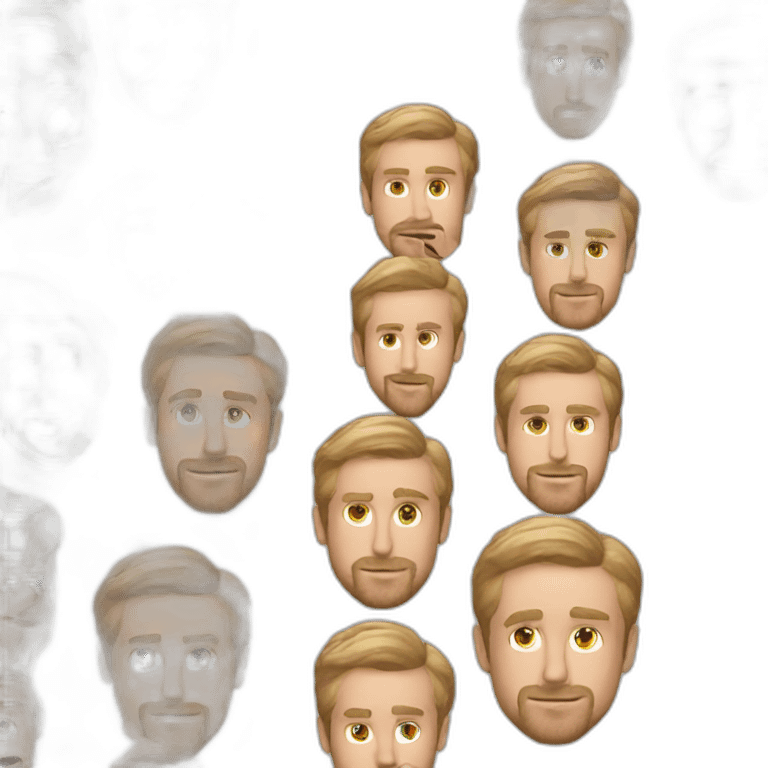 Ryan gosling as ken emoji